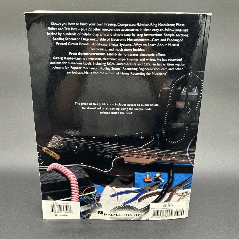 Electronic Projects for Musicians Craig Anderton 1992 Book Online Audio